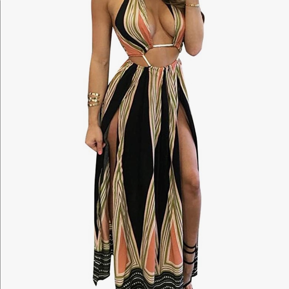 Womens maxi dress size large